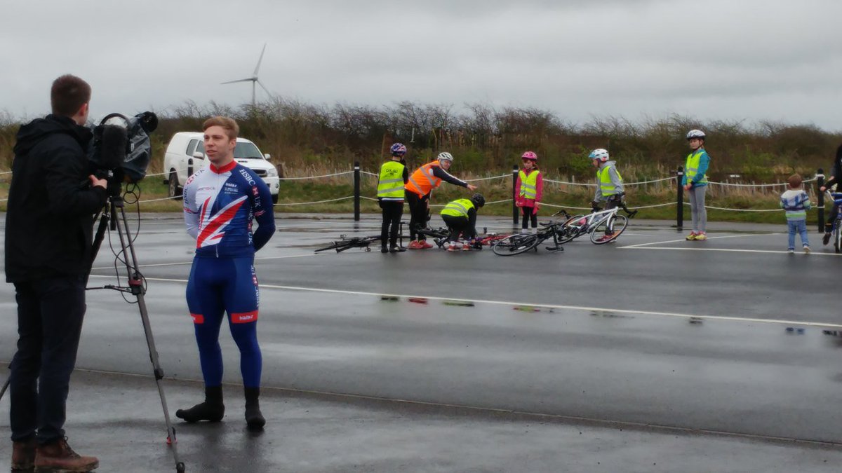 Not every day you get to train in the presence of an Olympian! <a href="/WatchtreeNR/">Watchtree NR</a> has some impressive guests!