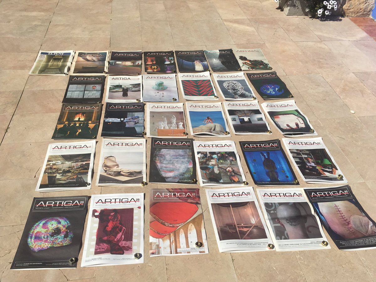 Tot a punt per tenir la nostra #capsuladeltemps on es preservaran els 30 primers exemplars d'#Artiga #LaComella