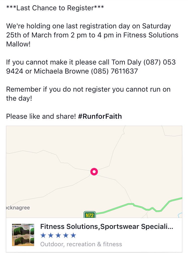 Run_for_Faith's tweet photo. Last chance to register #80kinOneDay #RunforFaith  @CorksRedFM @Corks96FM @C103Cork @CorkEveningEcho @KnocksTom @NeilRedFM https://t.co/FClpQmhKus