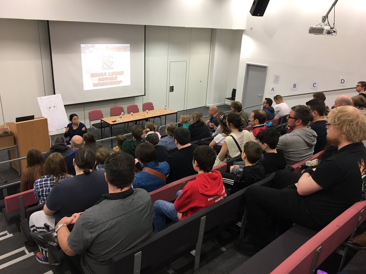 CarlisleComicCo's tweet photo. The anime workshop by @sonia_leong is going down a treat! #CarlisleComicCon #CCC2016 #Anime #Manga #Comics https://t.co/ibt5rCTTGZ