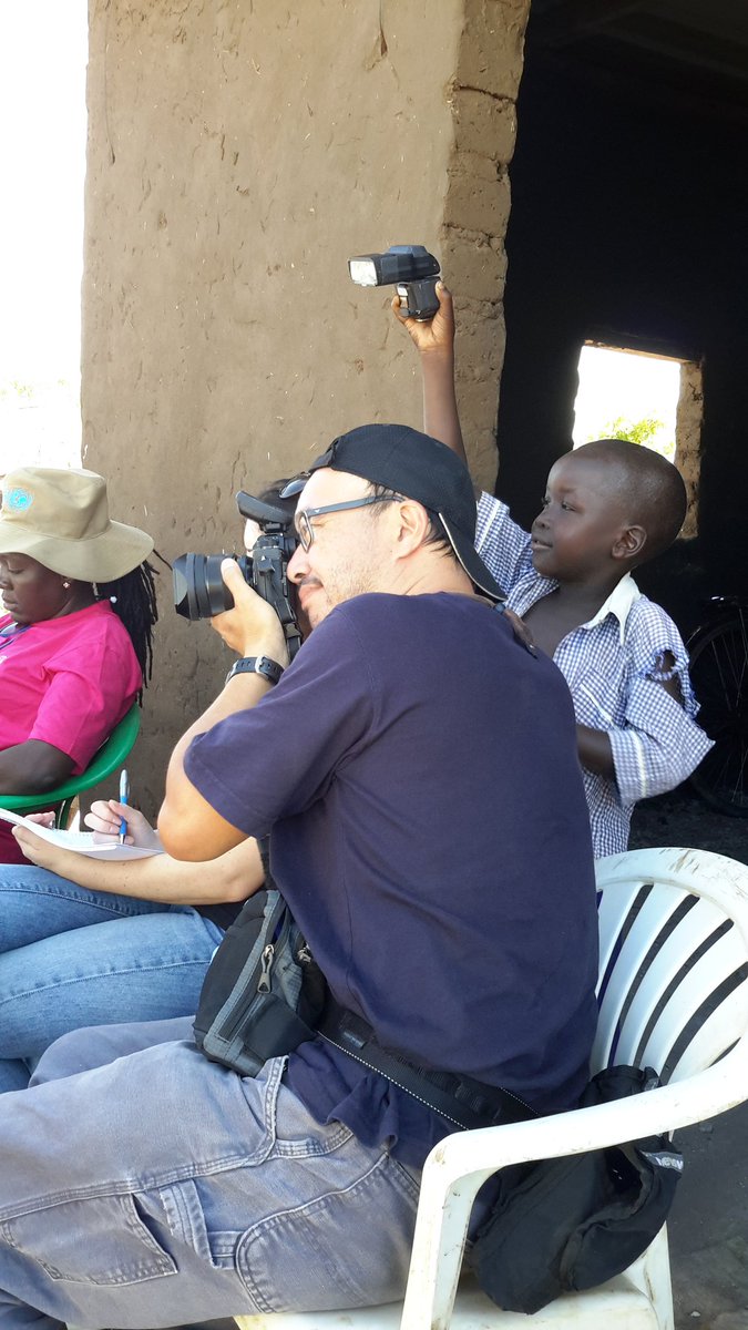 UNICEFUganda's tweet photo. Learning all about early childhood development best practices in Pagirinya Refugee Settlement in #Adjumani #BestStartInLife https://t.co/NPooHE5u7R