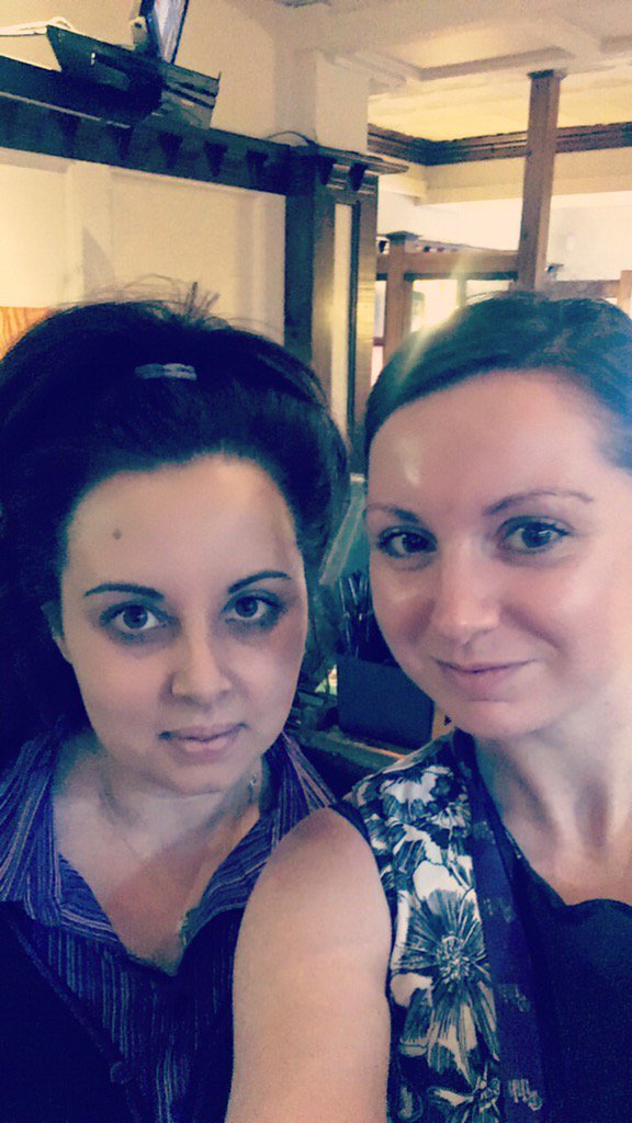 Me&amp;Zara from PI rocking it at breakfast! Excellent service delivered! #bettertogether <a href="/WhitbreadGrigg/">Mark Grigg Whitbread</a> <a href="/SparrowBFayre/">Sparrow BrewersFayre</a>