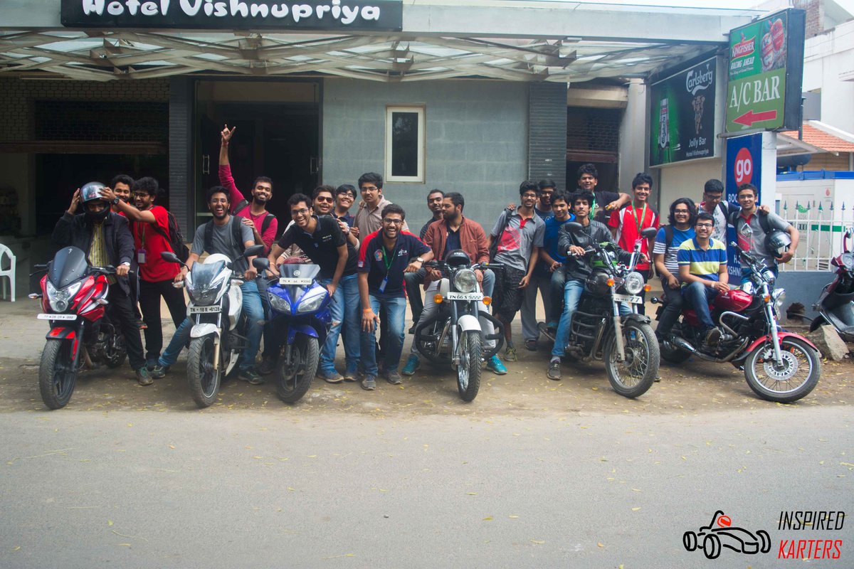 Formula_IK's tweet photo. We are on our highway to hell. One hell of a road trip to Munnar
#inspiredkarters #formuabharat #bitspilani #roadtrip # formulabharat https://t.co/SINt414q2U