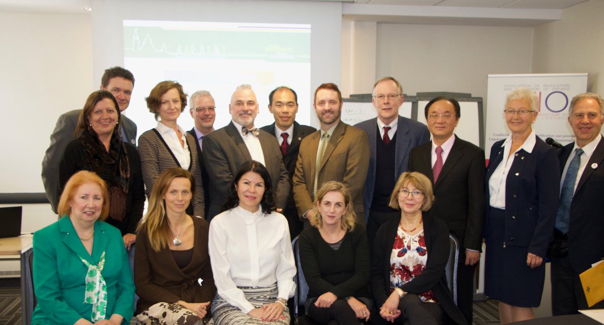 HenryLiu_FIT's tweet photo. Group photo with delegation from @Our_languages at @fit_ift event in Ottawa. #CTTIC, #ATIO https://t.co/nL7ljVdDnC