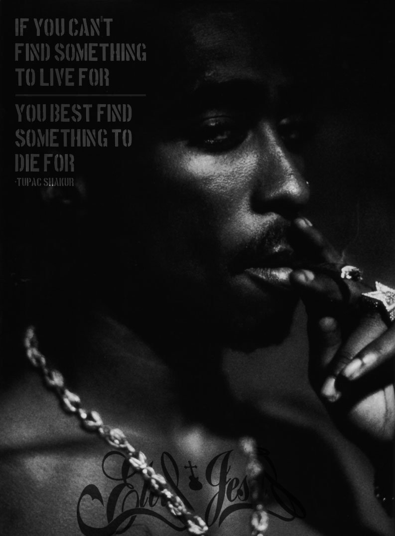 elvisjesus's tweet photo. You've got to be able to smile through the Bullshit.. #2pac #inspiration #elvisjesus https://t.co/ZA0qa3JRgn
