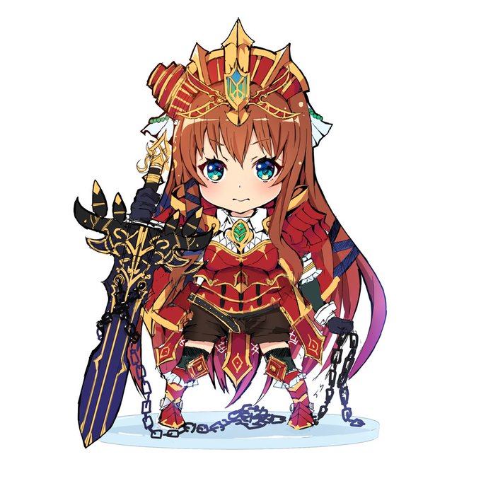 さっき配信でグッズデザイン練ってたけどSDキャラも楽しいな～。あともう2,3体増やしてちんちくりんを並べてみたい 