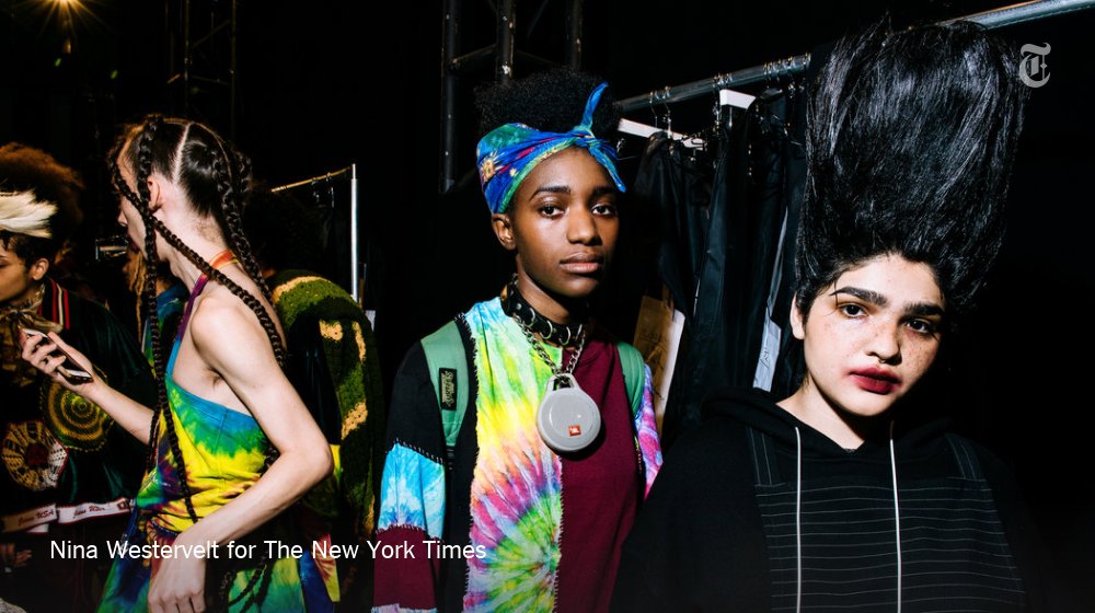 nytimes's tweet photo. Diversity, of all kinds, is on the rise as fashion shows https://t.co/hSX7uqoN8b https://t.co/ZknnkGfqof