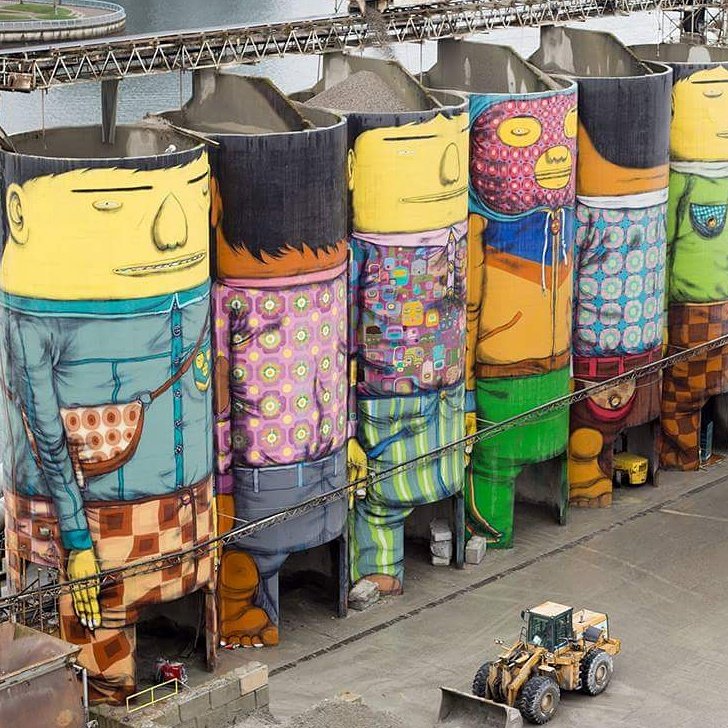 ewilko's tweet image. Very creative down at Granville Island. @GranvilleIsland #missingcanada