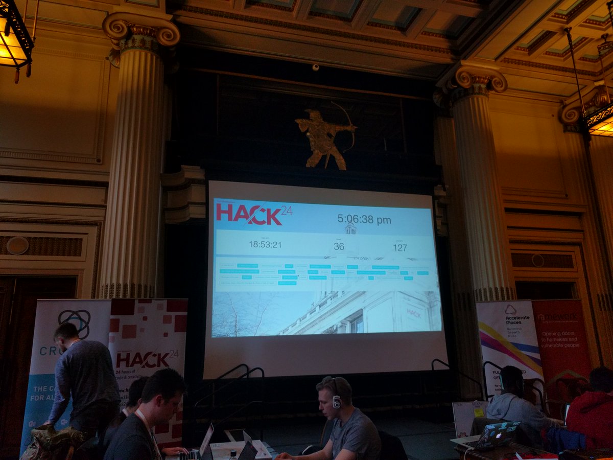 HackTwentyFour's tweet image. Don’t panic (yet) ^jwb RT @dotNetCoreBlog: Less than 19 hours remaining at #Hack24