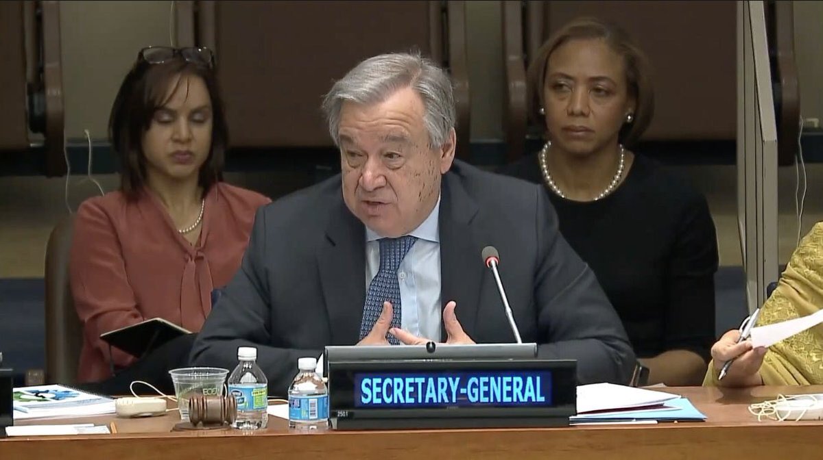 toyinsdgs's tweet photo. We are delighted by the news from @antonioguterres that the next @UNYouthEnvoy will be a woman #CSW61 #SDGsSaturday #GenderInTheWorkPlace https://t.co/xXyKJGPNOz