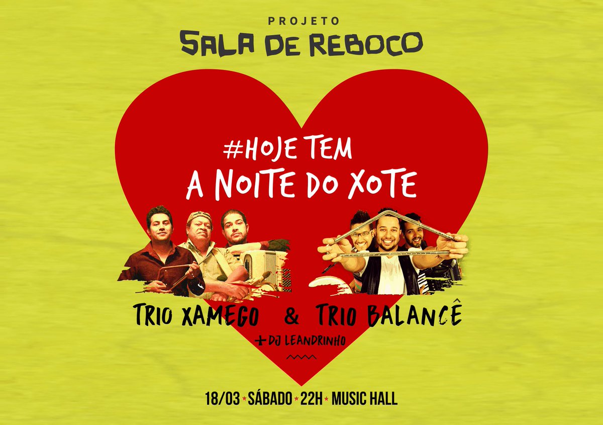 lapacultural's tweet photo. #HOJE Sala de Reboco com @Trioxamego e @triobalance na noite do #xote. #Forró às 22h no Music Hall em #BH . Inf. https://t.co/k1QG9VAxEd https://t.co/utaWLd1YMp