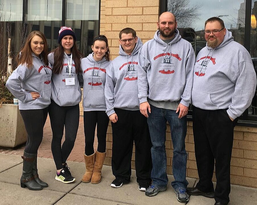 DrJoshYoung's tweet photo. Awesome trip with @StGregorysUniv folks to #csca17. Headed home to OK. https://t.co/hJKHdMuALD