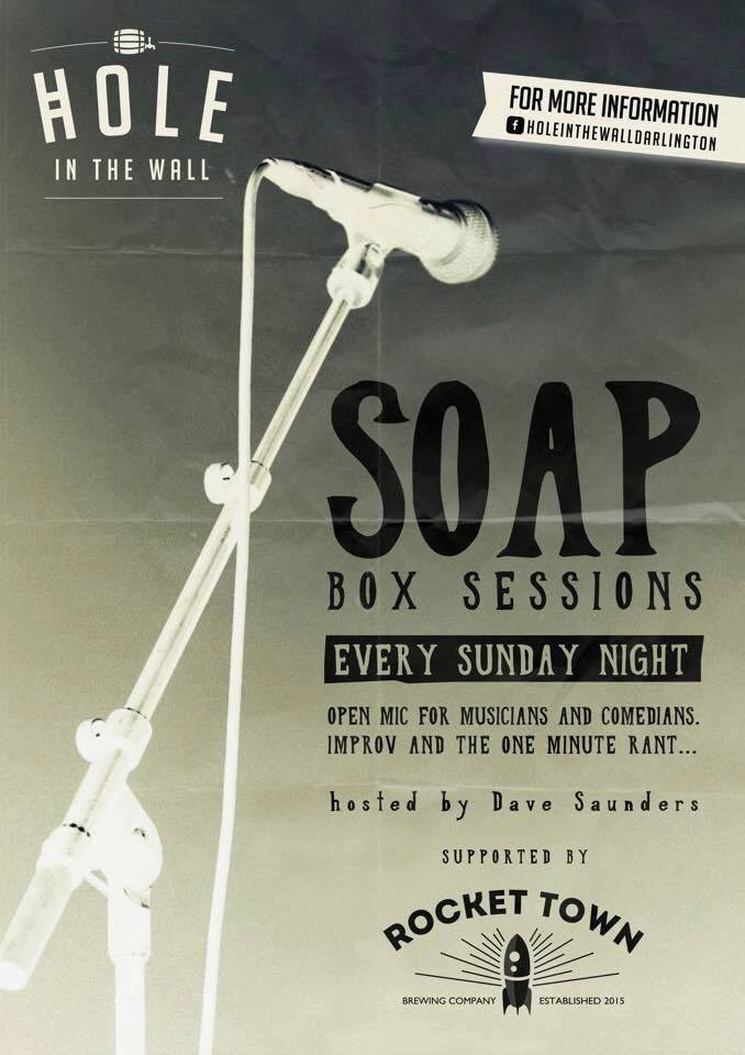 TOMORROW at <a href="/hitwdarlington/">Hole in the Wall</a>:
• #openmic for all.
• Headline performance from <a href="/anisandwith/">Ani Sandwith</a>