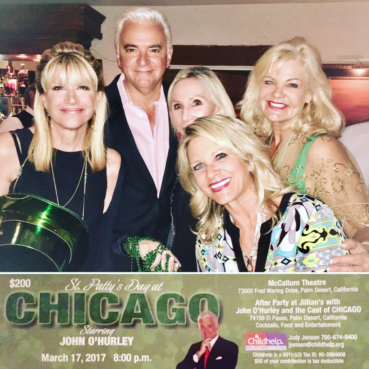 Gr8 night w awesome <a href="/ImJohnOHurley/">John O'Hurley ☘️🐕☘️</a> benefiting <a href="/Childhelp/">Childhelp</a>! Thx all! Watch <a href="/PSPositively/">P.S. Positively Simple</a> 2nite 6:30p @KMIRNews We spotlite this #shiningstar!