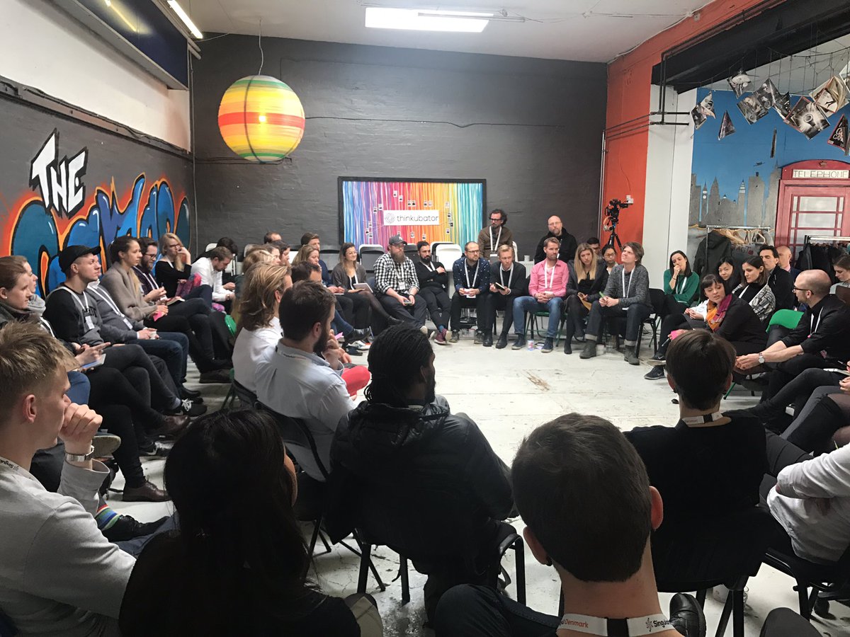 #danskeideer17 reflecting back on the program... what have they gone through really?! @Industriensfond