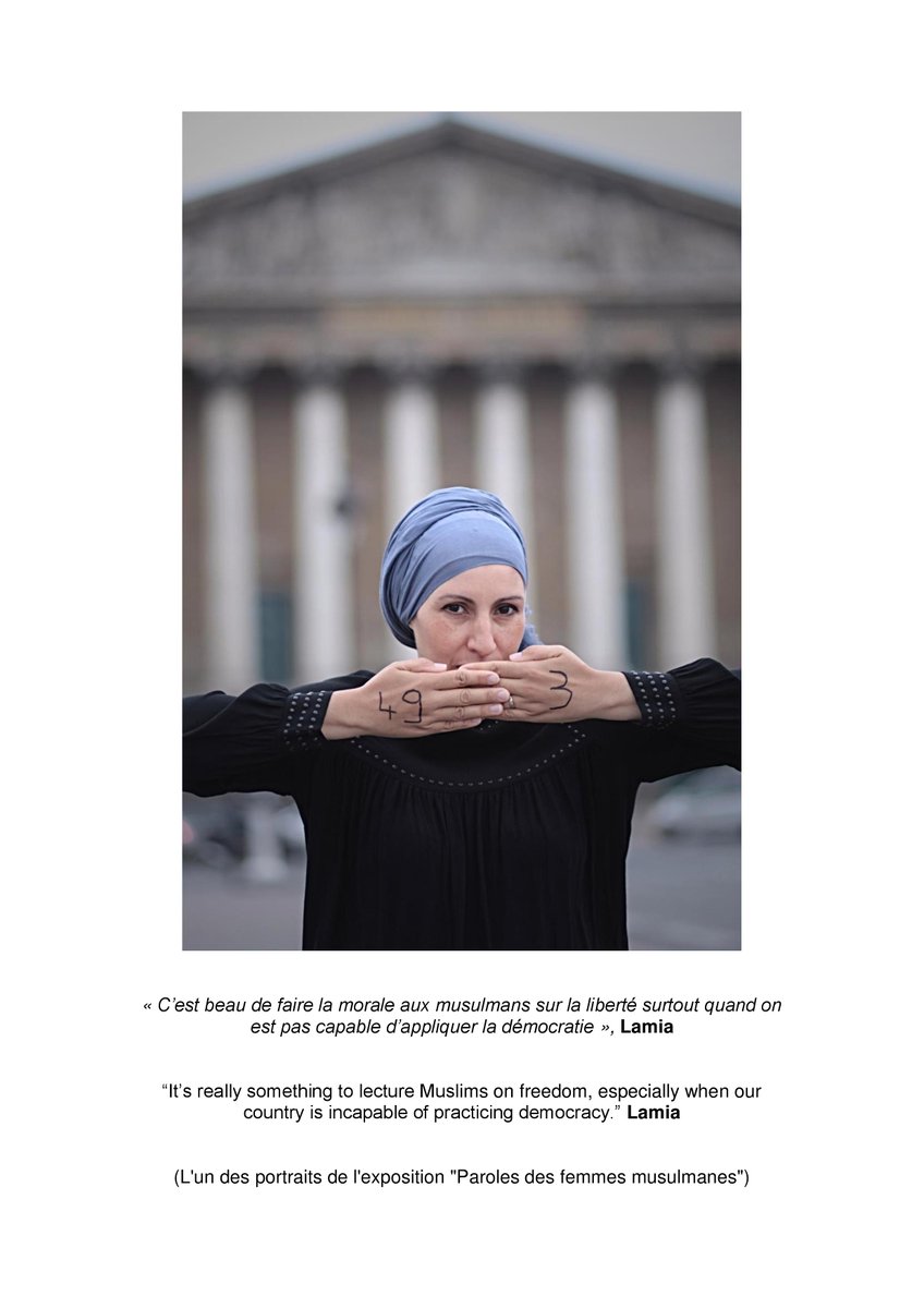 ALCIR20EME's tweet photo. Suite à l'annulation de notre expo "Paroles de Femmes Musulmanes" partagez le communiqué "Nous ne nous tairons pas" #libertédexpression https://t.co/AUp6bPLBSZ