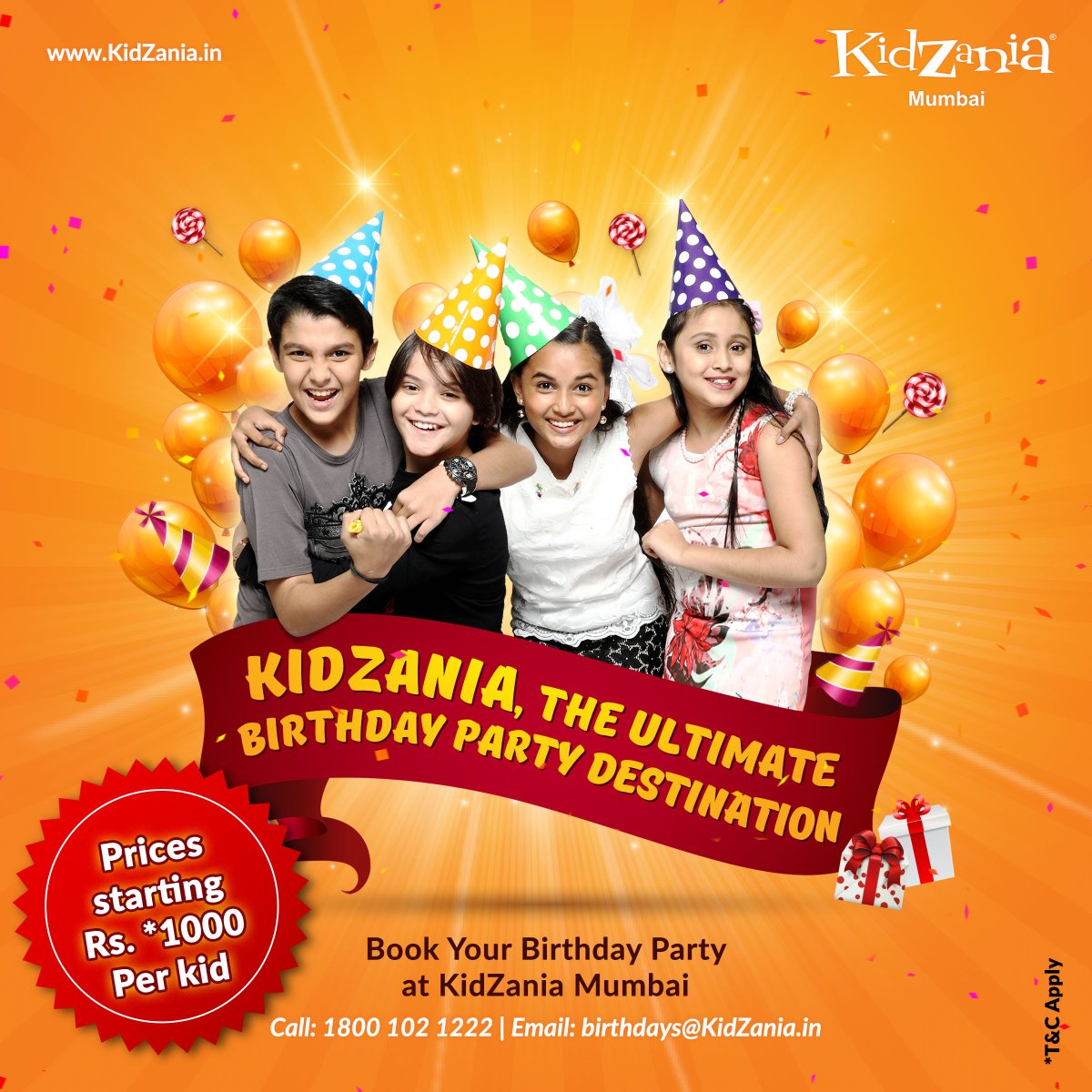 Kidzania India On Twitter Choose A Birthday Package We Ll Arrange The Rest From Themed Invites Personalized Cake Special Activities Https T Co Zrt1e4tswg Https T Co L7cuues7cv