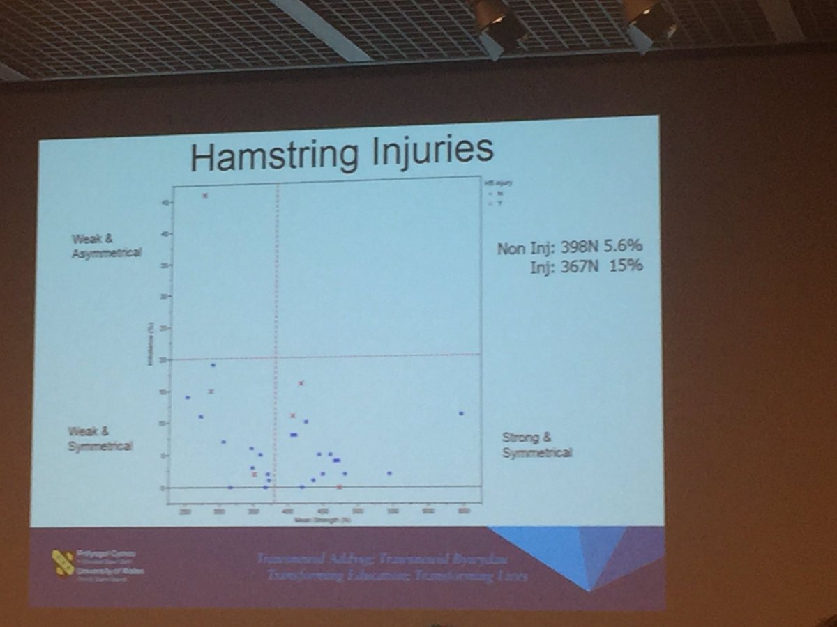 garrethtf's tweet photo. Strong hamstrings in pre-season are associated with a lower risk of hamstring injury in the forth coming season in rugby union #IOCprev2017 https://t.co/9uvKzEYf8b