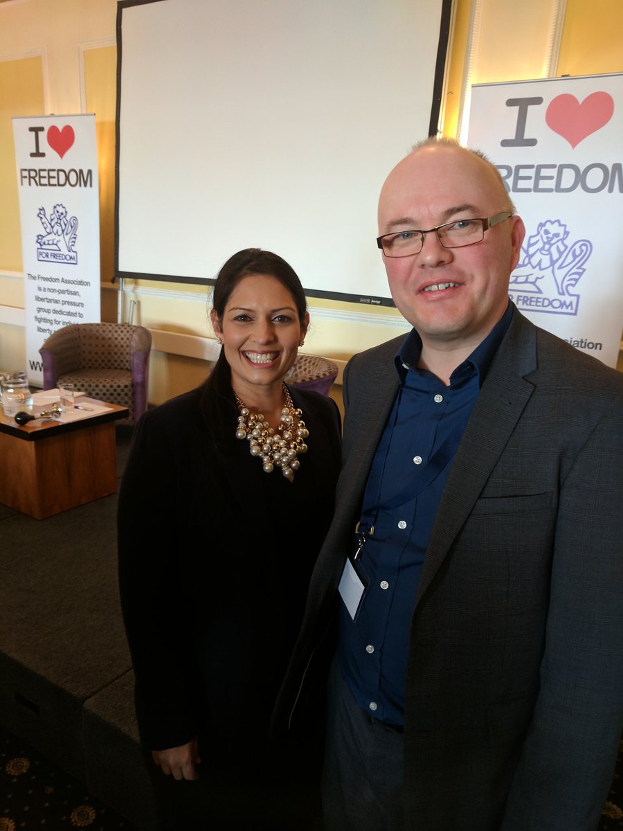 andrew_allison's tweet photo. Fantastic session with @patel4witham. A politician of great principle. A pleasure to hear from her.  #FreedomFest17 https://t.co/5ZzMEEAp4C