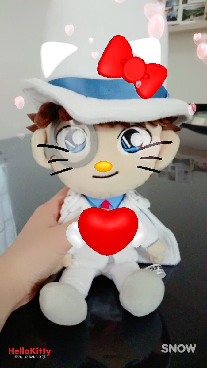 ayaka_shortcut's tweet photo. 今ならキティちゃん&amp;怪盗キッド コラボ中！！！ https://t.co/MNxahhsEZa