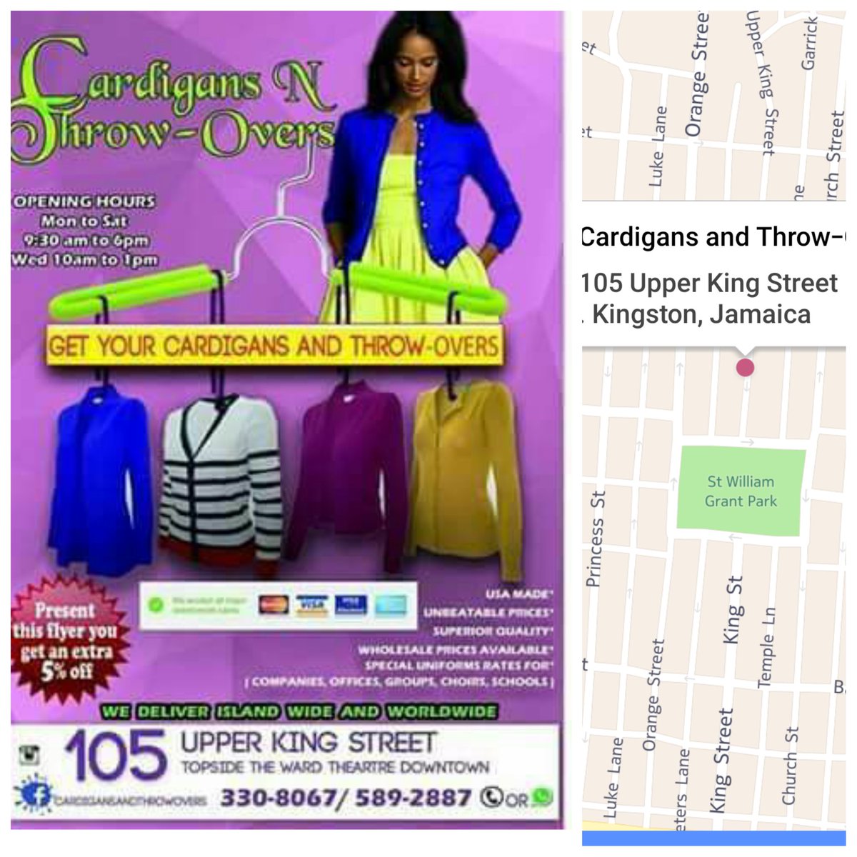 cardigans and throwovers