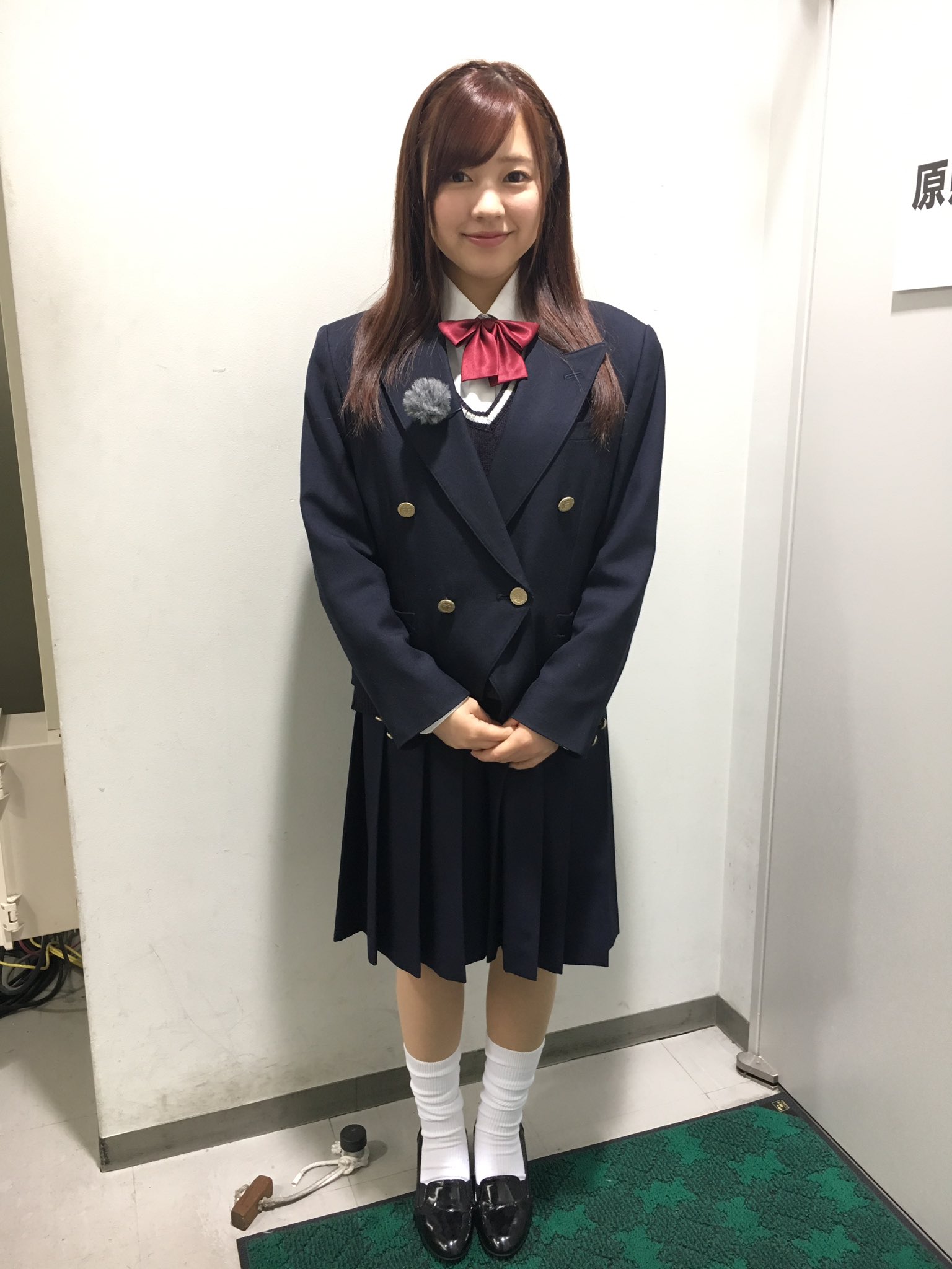 高木悠未 Linq على تويتر あ 今日スタジオでは 今年４月から私立高校になる 那珂川町立福岡女子商業高校 について 土曜もアサデス で取り上げられました 実際に着させてもらいました 可愛い制服 Oo 今年歳のわたし 全然行けました なん