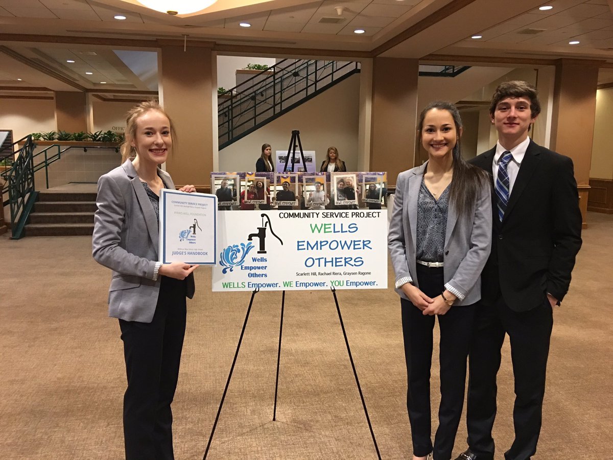 wellsempower's tweet photo. Wells Empower Others takes first at state! Thank you to all of our supporters! Next stop: CALI #WEempower https://t.co/WYSaJJXO2K