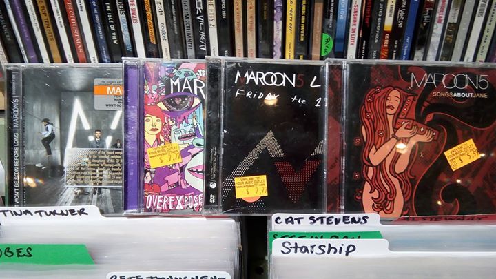 Happy Birthday to Maroon 5 frontman Adam Levine!

Find music from Maroon 5 (new and used) at Vinyl Bay 777 and viny 