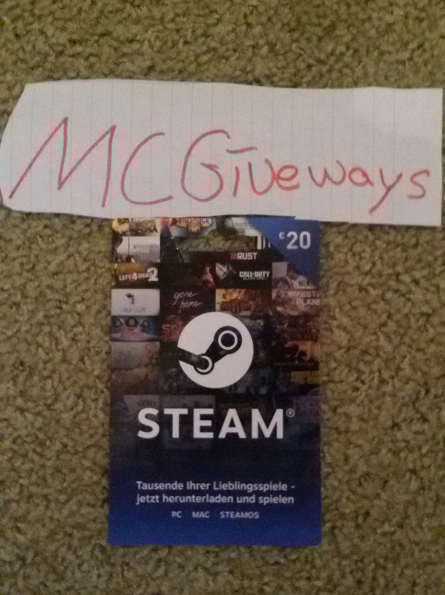 MCGiveways's tweet image. 💥20€ Steam Guthaben Giveway💥
Bedingungen:
👽Mir folgen👽
👀Retweeten👀
👅GL👅