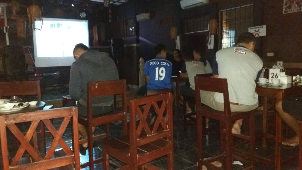 FT : Stoke City 1-2 Chelsea.. thank you buat yg su dtg Nobar.. #KTBFFH #BlueDay #Pucuk