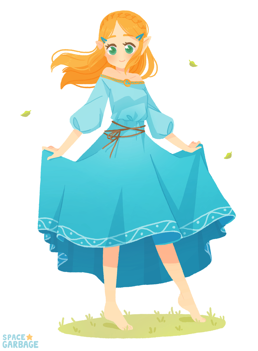 pomby_'s tweet photo. another zelda for another #cutiesaturday 💖  🍃 https://t.co/oet7CrlqFf