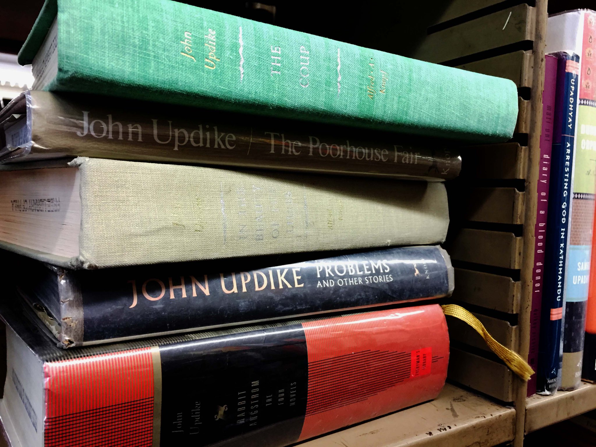 Happy birthday, John Updike! 