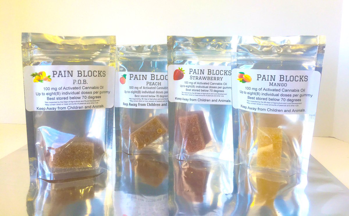 ThirdCoastYpsi's tweet photo. New Pain Blocks drop at Third Coast. The original!!! #medicalmitten #painblocks #legalizeit https://t.co/RcOmVMNA6E