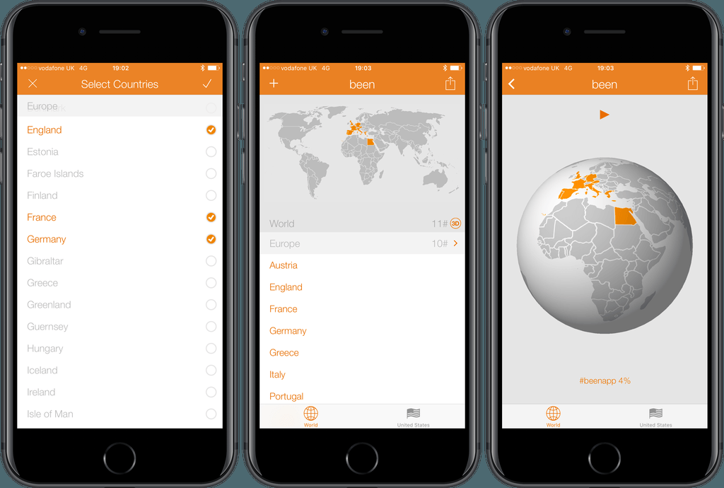 theapplifeblog's tweet image. Track the Countries You’ve Travelled to with “been” for iOS theapp.life/track-the-coun…
