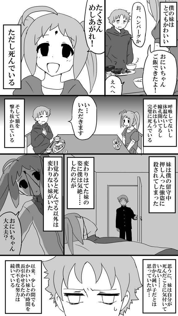 死んでるシンドローム
グロ描写注意 