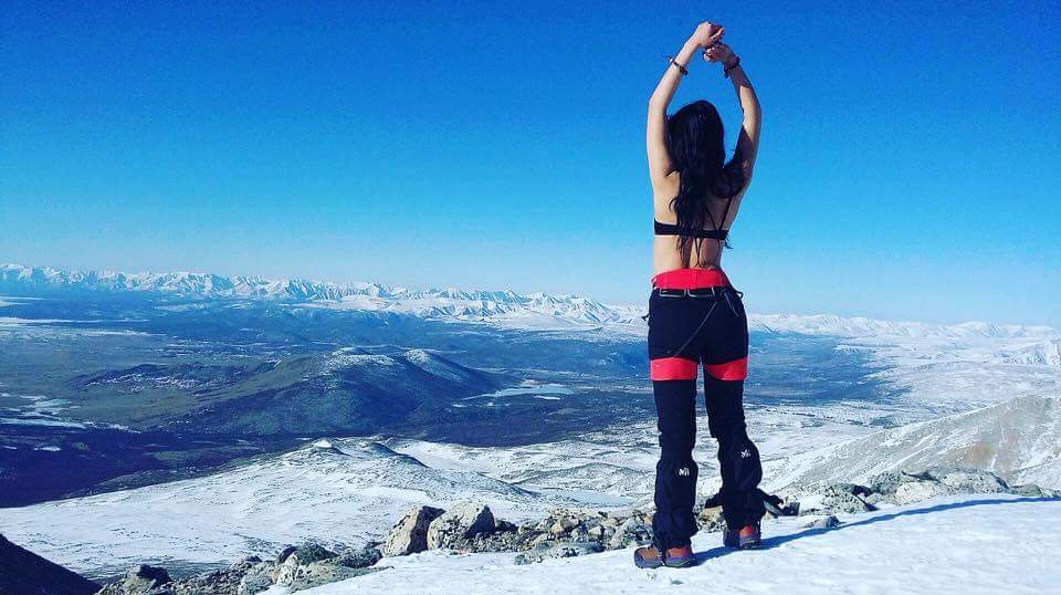 Саяны нурууны ноён оргил "Мөнх-Сарьдаг хайрхан" д.т.д 3491м