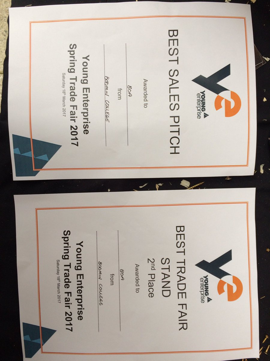 enterpriseboa's tweet photo. 2 awards from the trade fair today at the Eden Project! https://t.co/jtamJM6xgX