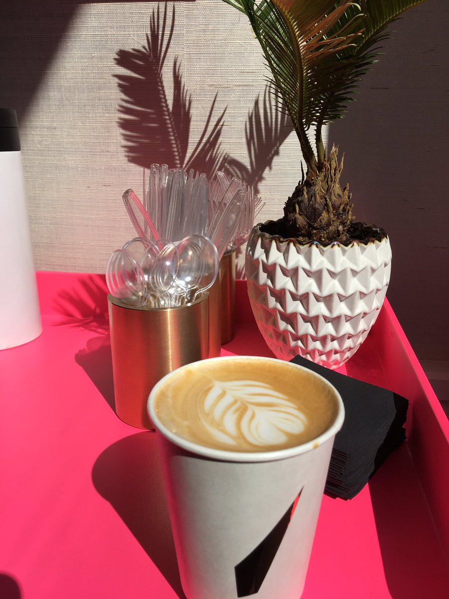 SheisMusicopera's tweet photo. When #SheisMusic stops for a #latte! #pineappleandpearls #capitolhill #opera https://t.co/b57XHvbYQO