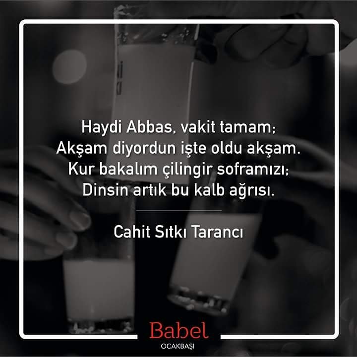 babelocakbasi's tweet photo. Haydi Abbas, vakit tamam;
Akşam diyordun işte oldu akşam. https://t.co/EwFo9fSlND