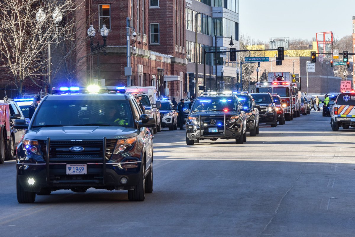 bostonherald's tweet image. Fire officials salute fallen Watertown firefighter bhne.ws/MQvjBvU