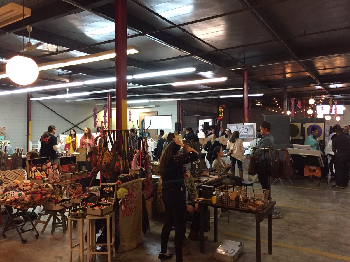 danielcrosby's tweet photo. Makers Fair in W Midtown today. #rootcity #madeinATL https://t.co/w2jTjvFbpb