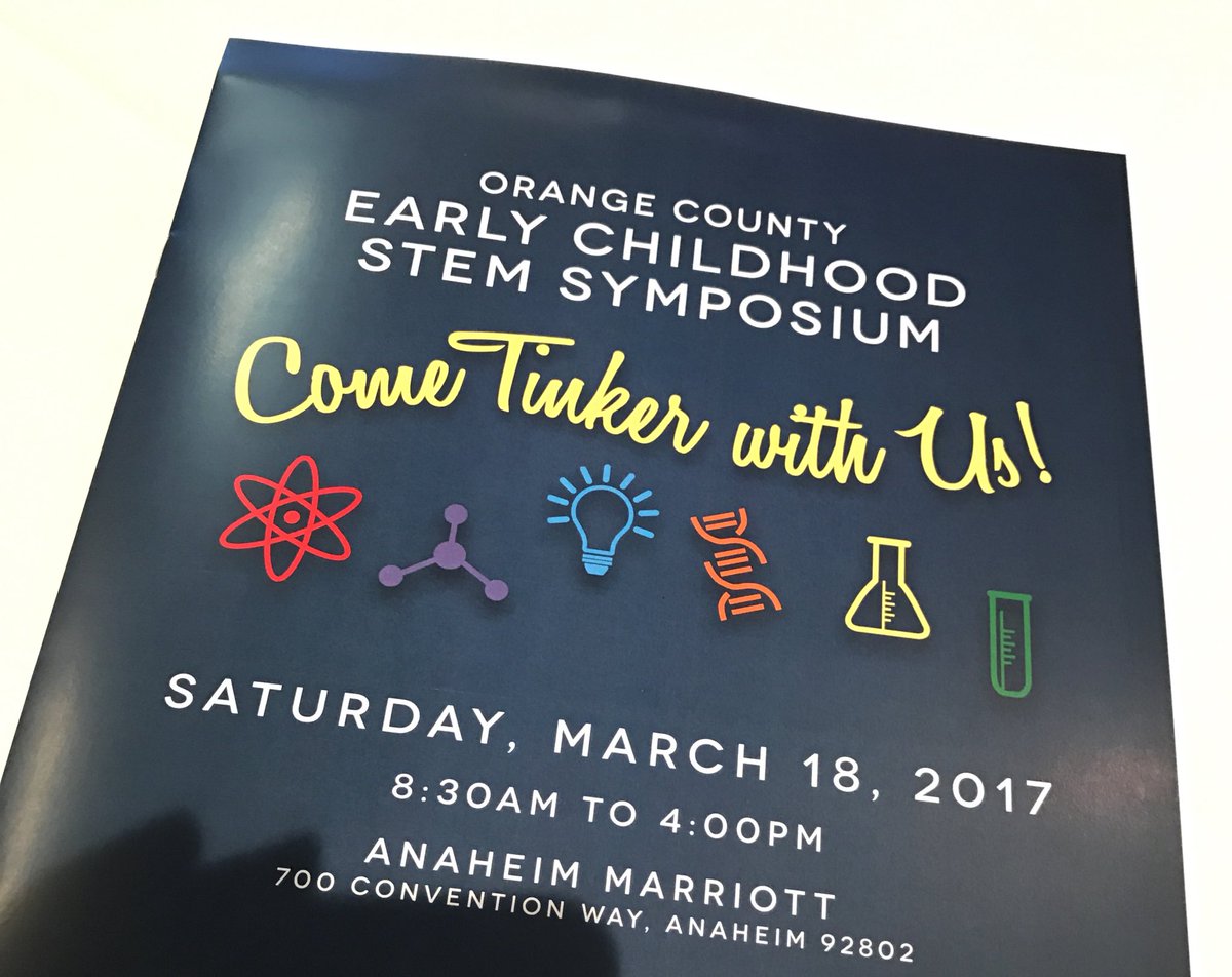 Early childhood #STEM in OC today! #2017ECSTEM