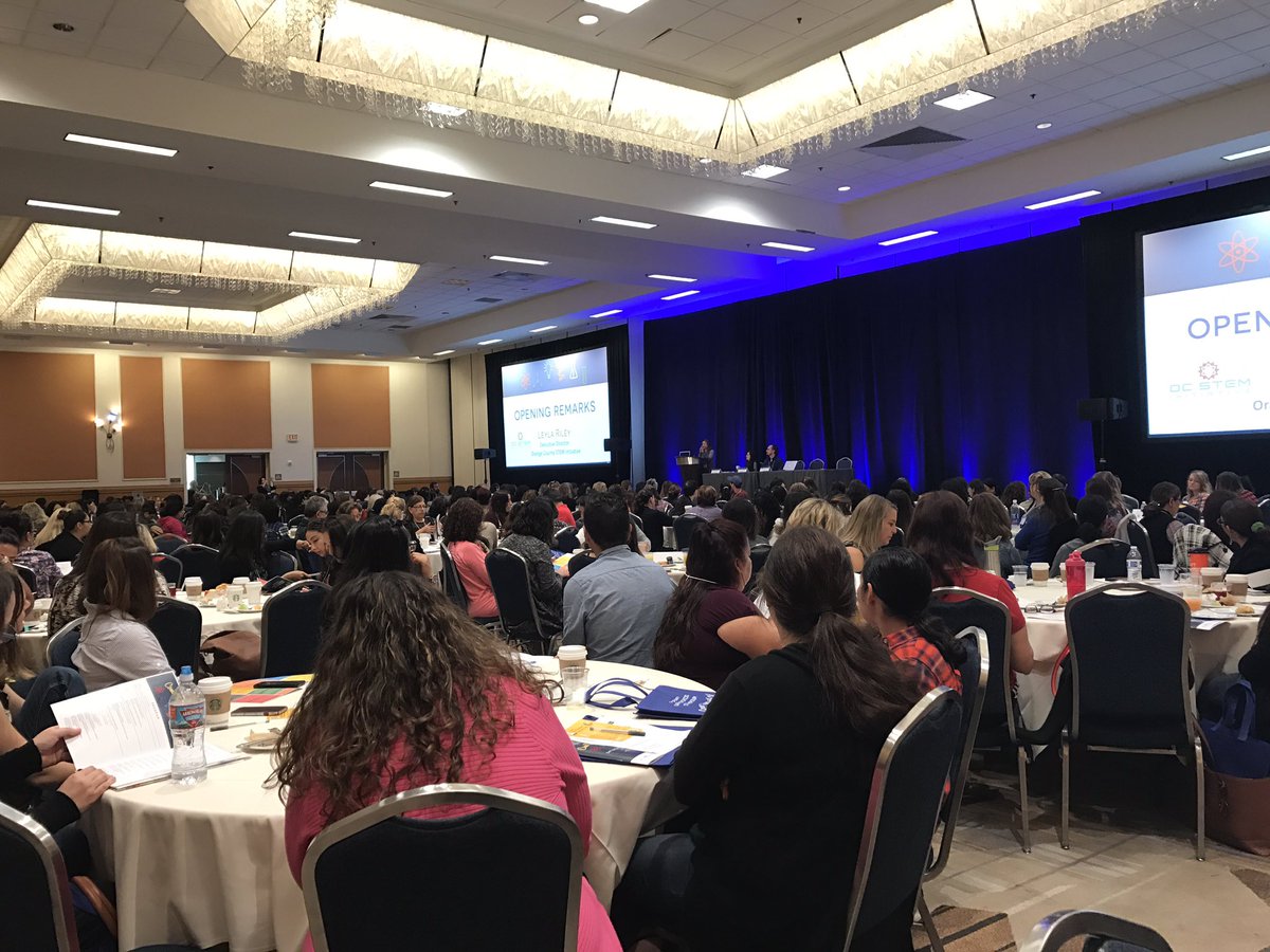 Here at the 2017 Early Childhood #STEM conference! #2017ECSTEM