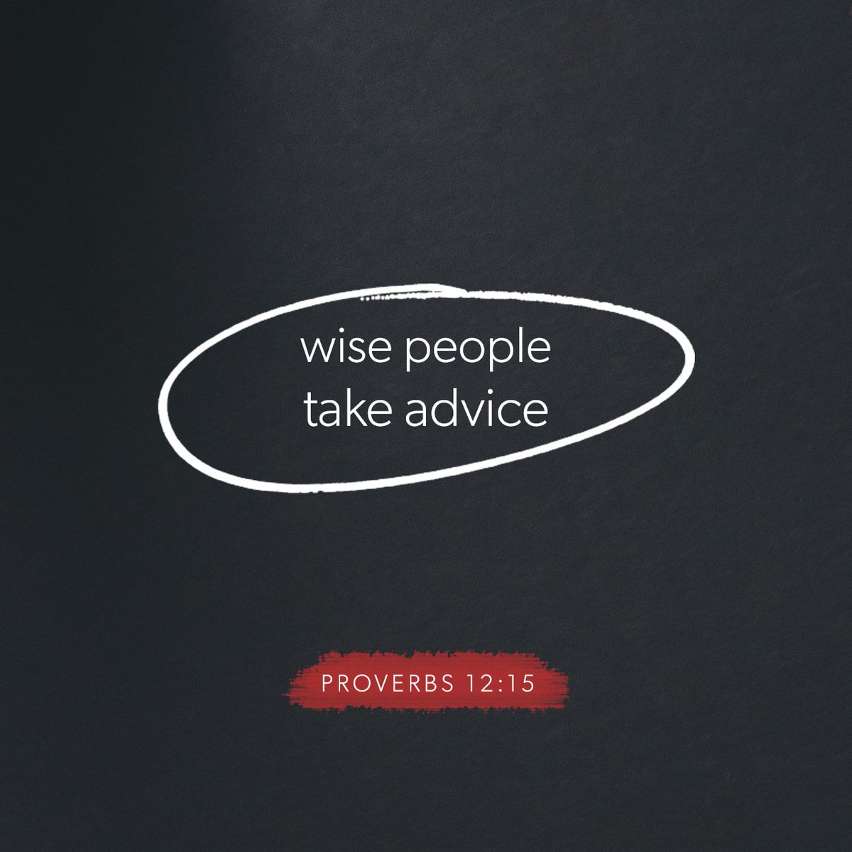 YouVersion's tweet photo. Fools are headstrong and do what they like; wise people take advice. https://t.co/VOSiPe9GTs https://t.co/ocjAUbTLRC