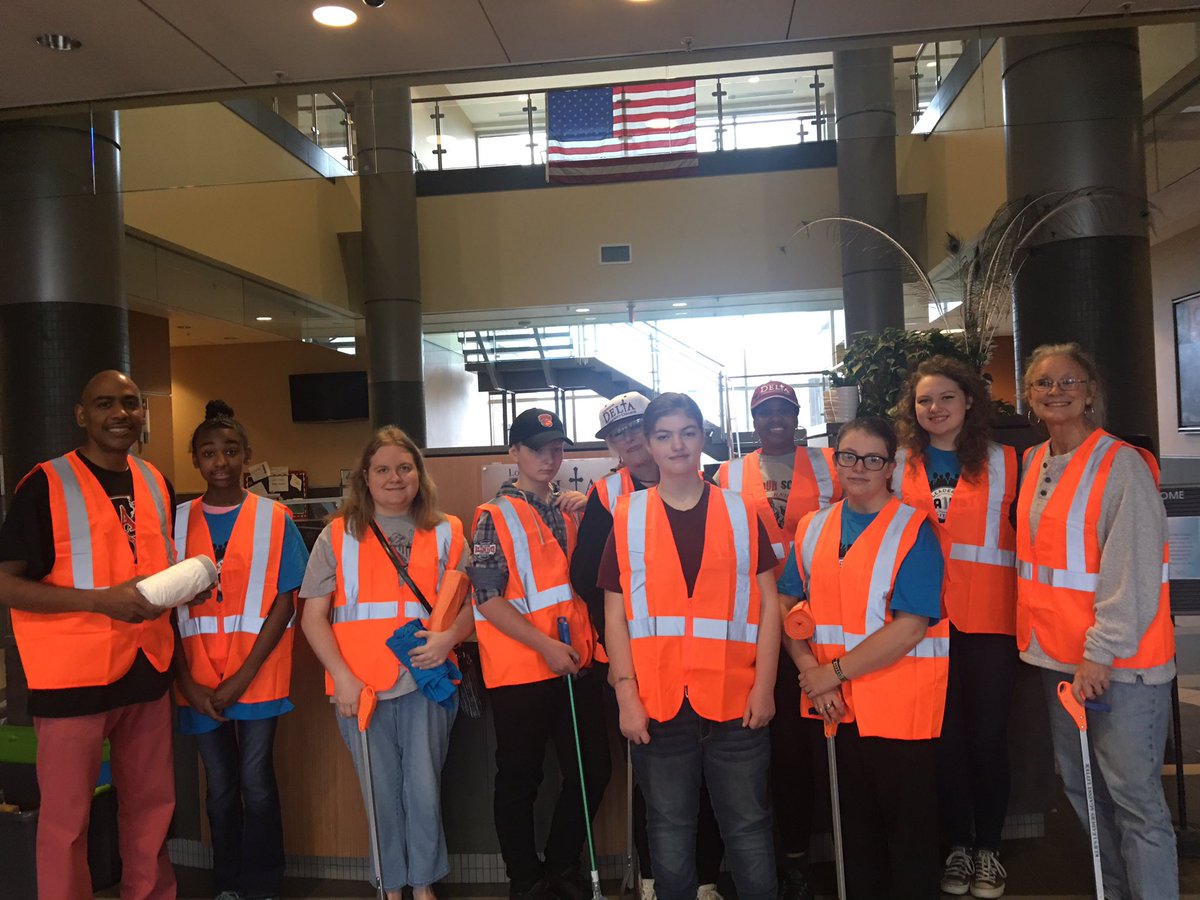 Great American Clean-Up Louisiana Delta Community College!