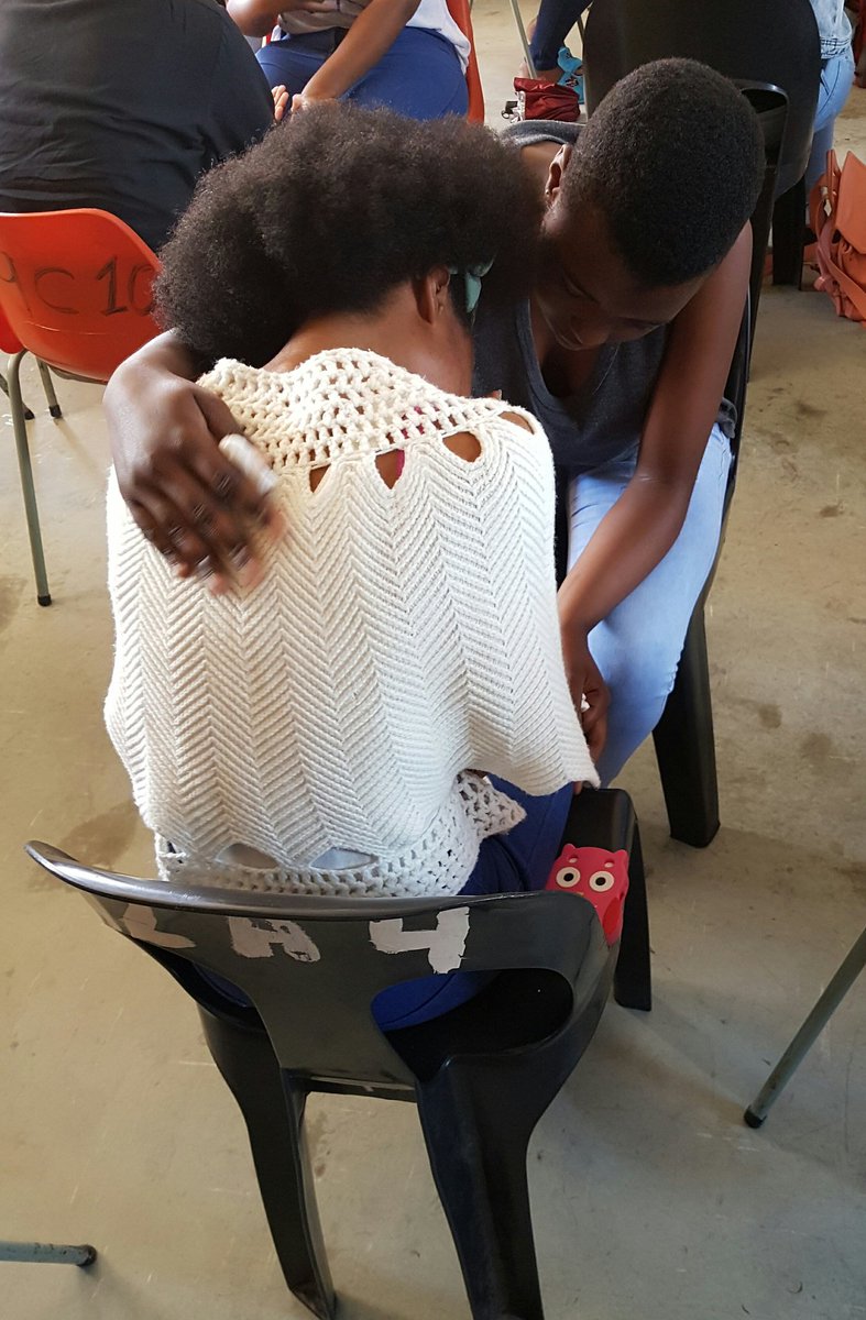 clairemawisa's tweet photo. a life changing day spent with the grade 11 girls of kenilworth secondary. lots of laughter, some tears & amazing breakthroughs! #codeteen https://t.co/0Q3nJEM45v