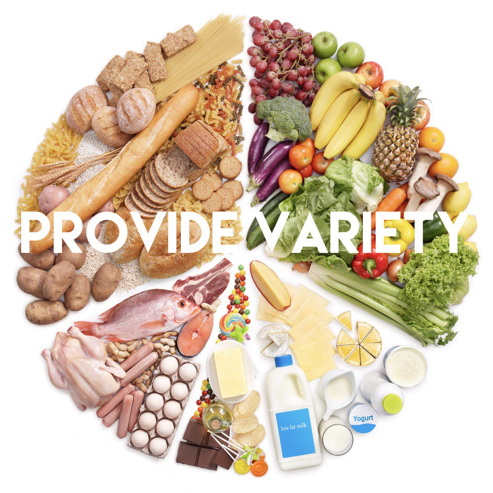 Our last post for <a href="/nhweek/">N&H Week</a> is around variety! This is key when trying to get the correct nutrients! 😊