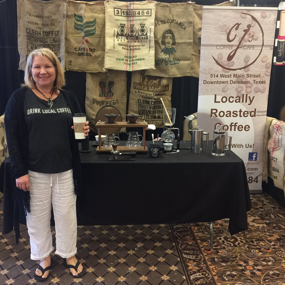 CJscoffeecafe's tweet photo. Home and Garden Show! https://t.co/9ZIUUBviYl