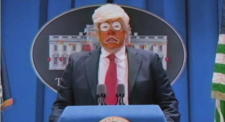 trueblackresist's tweet photo. President Obama a man of Character 
Donald Trump a cartoon character
#amjoy #blacklivesmatter https://t.co/wm6LjeLqCi