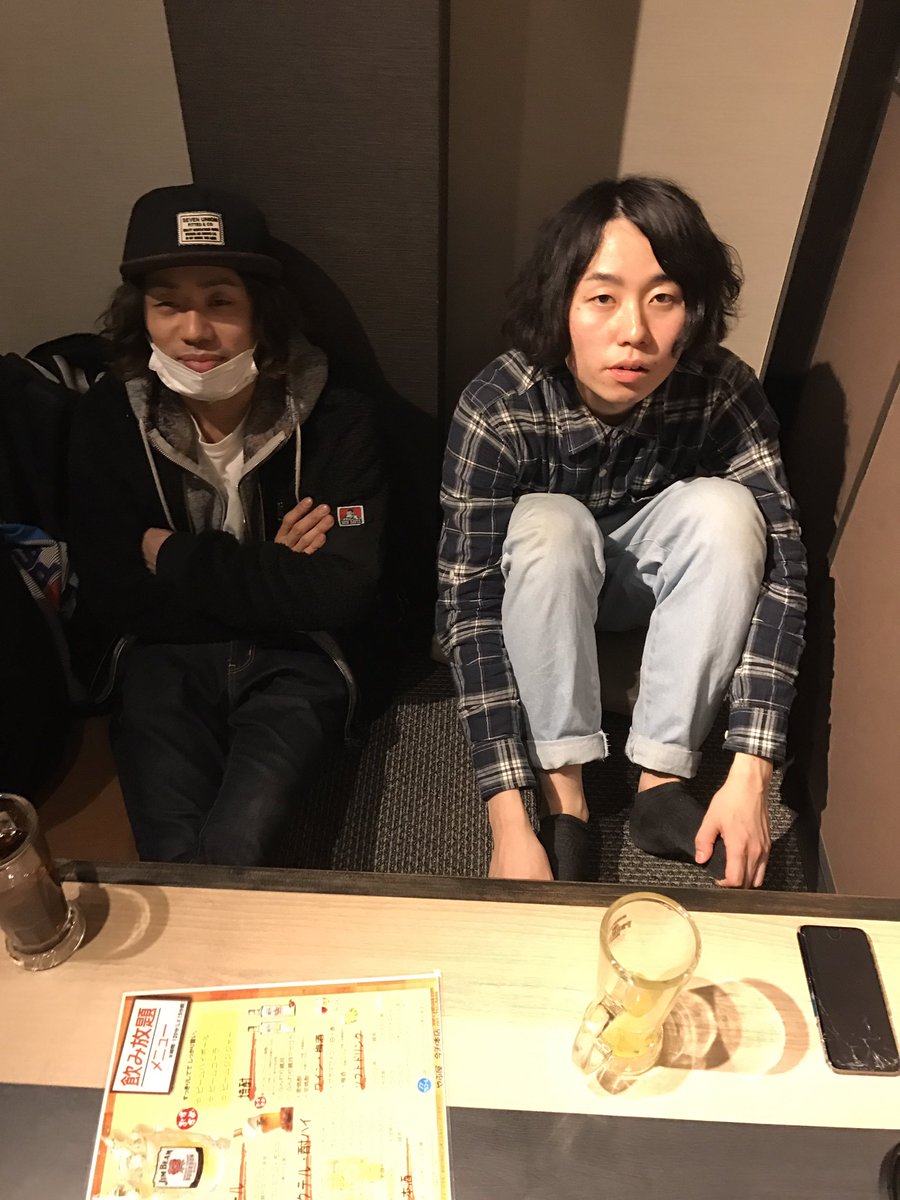 Tatsuya_Drum's tweet image. 打ち上げ。

#wrongcity #MELLOWSHiP #THEMUSMUS # HenLee #RIZING2END #TLDK